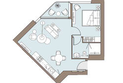 1 bedroom